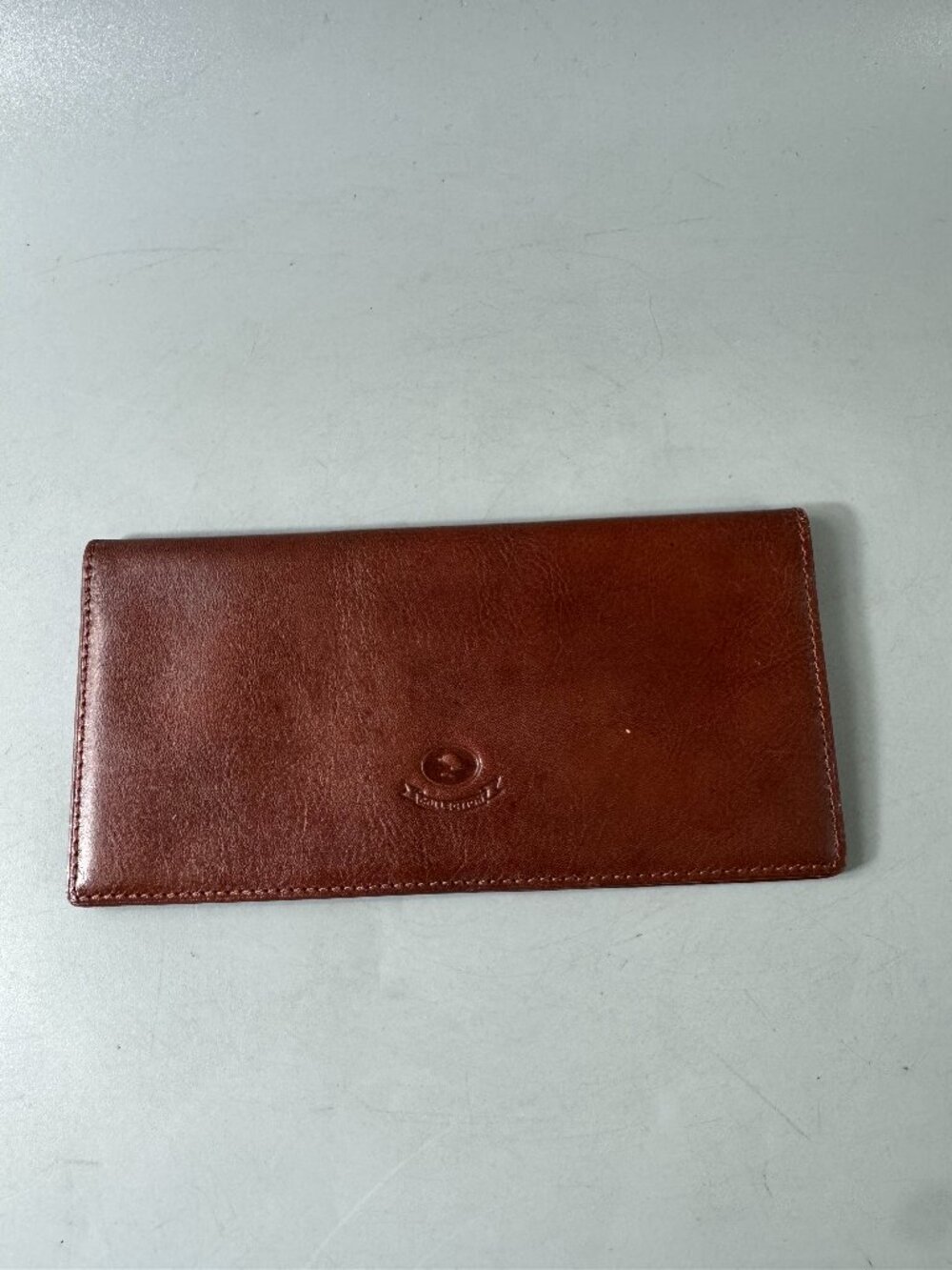 Vintage McJim Classic Milled Vegetable Tanned Leather Long Wallet